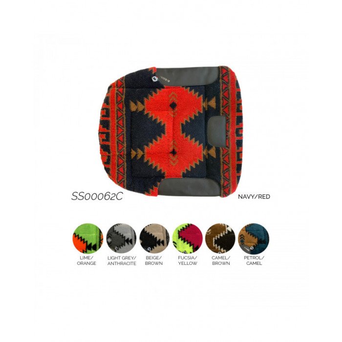 Barrel Saddlepad pad  Western Barrel Pile Pure Wool Saddlepad 65,98 €