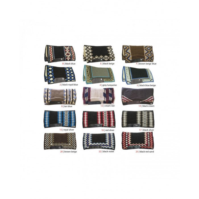 Saddlepad Saddlepad Show Navajo Shaped Withers 117,62&nbsp;€
