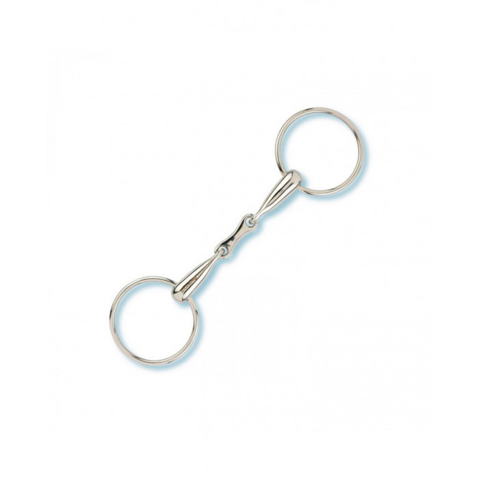 Bocado  Filete hueco Stubben . Enlace francés. espesor 20 mm. anillo 75mm 1 ud 45,82 € Bocado  Filete hueco Stubben . Enlace francés. espesor 20 mm. anillo 75mm 1 ud 45,82 €