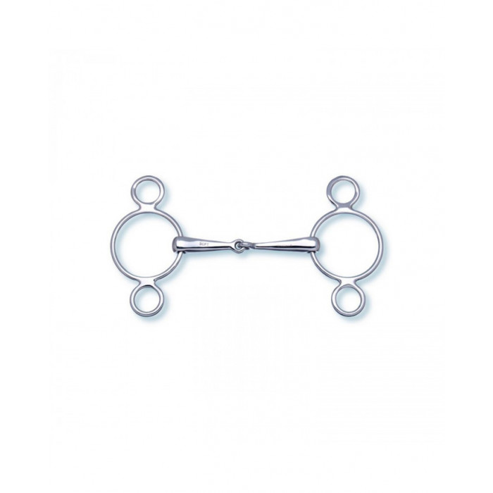 Mors  Stubben 2in1 3 Ring Gag. épaisseur 16 mm. anneau 70x150mm 1 pc 93,03 € Mors  Stubben 2in1 3 Ring Gag. épaisseur 16 mm. anneau 70x150mm 1 pc 93,03 €