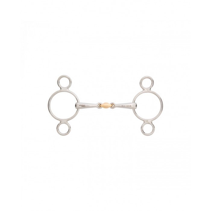 Imboccature Monta Inglese  Stubben 3 Ring Gag. thickness 16mm. ring 70x150mm 1 pc 81,89 €