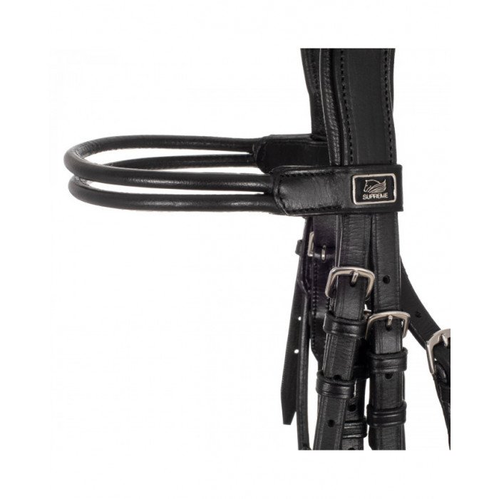 Briglie Monta Inglese Briglia Dressage Double Round Browband 101,56&nbsp;€