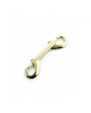 Moschettoni  Moschettone Doppio Ottone 1,72 €