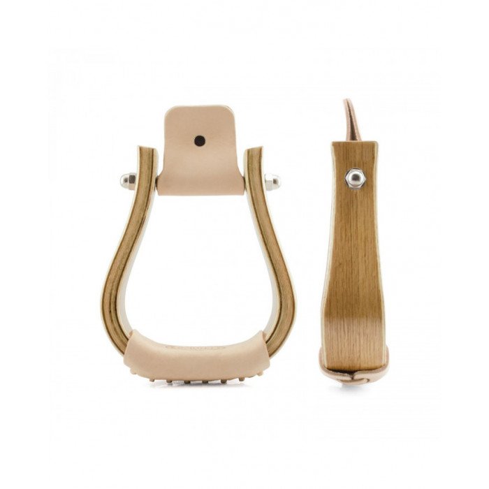 estribos estribos de cuero de madera occidental 56,48&nbsp;€