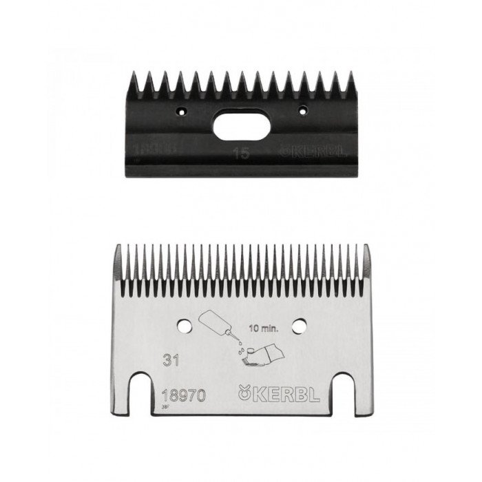 Lâminas Lâmina compatível para tosquiadeira 15 31 57,30&nbsp;€