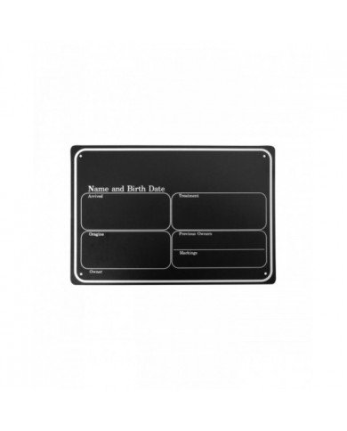 Box plates  Black Plastic Box Plate 4,14 €