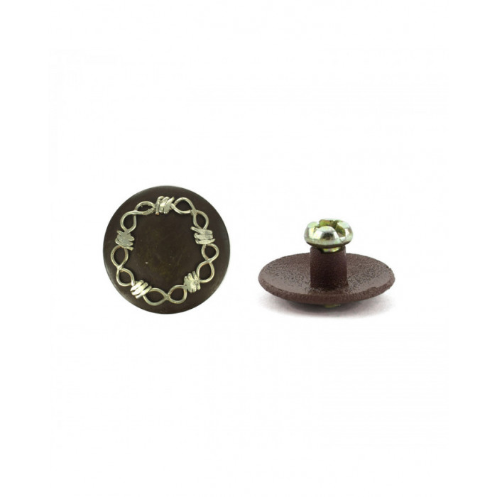 Accessoires et pièces de rechange  Goujon de tête de bridon western bruni à chaîne 4,84 € Accessoires et pièces de rechange  Goujon de tête de bridon western bruni à chaîne 4,84 €