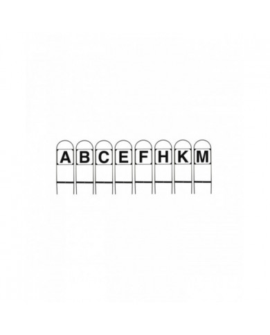 Letters and Numbers  Iron Dressage Letters Set 8 Pcs 81,07 € Letters and Numbers  Iron Dressage Letters Set 8 Pcs 81,07 €