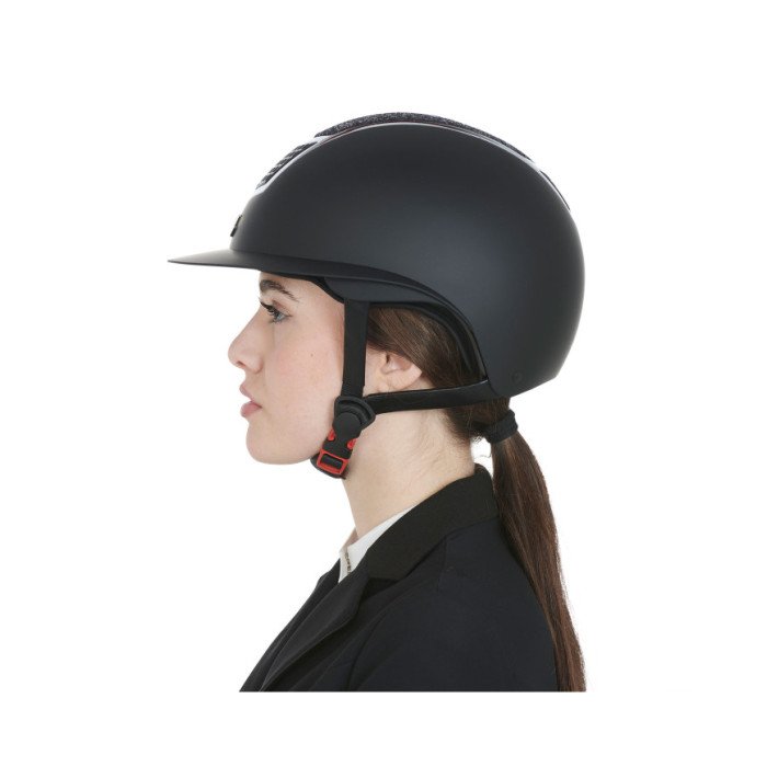 Capacetes  Casco Equestro modelo Eclipse Stone Mat viseira ampla 3 estofamento 154,92 €