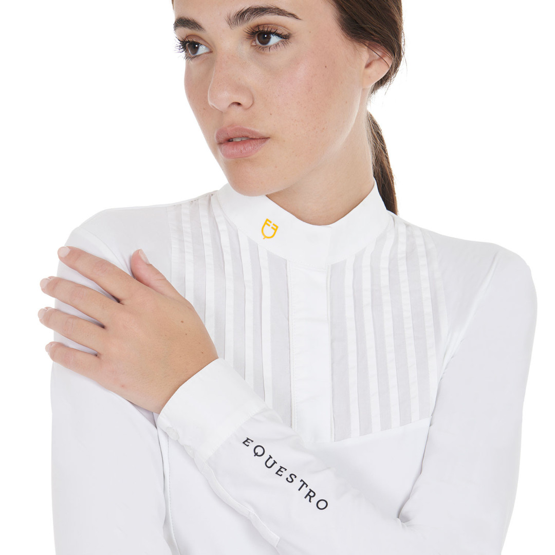 Polo de competición  Polo Donna Slim Fit Con Cotone Plissettato 81,96 € Polo de competición  Polo Donna Slim Fit Con Cotone Plissettato 81,96 €