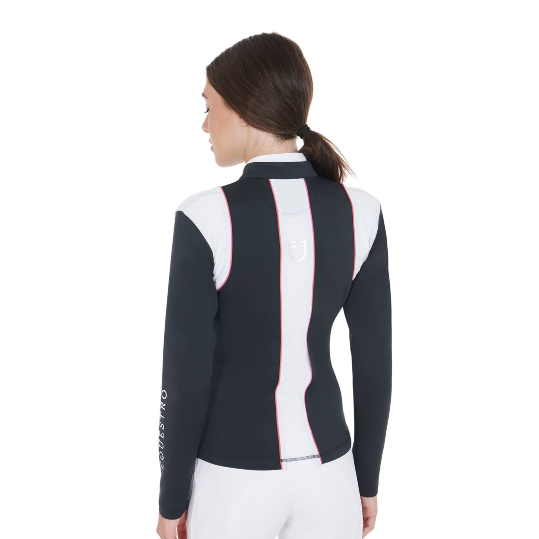 Sudadera con cuello redondo  Felpa Donna in Tessuto Tecnico Con Inserti Traforati 118,85 € Sudadera con cuello redondo  Felpa Donna in Tessuto Tecnico Con Inserti Traforati 118,85 €