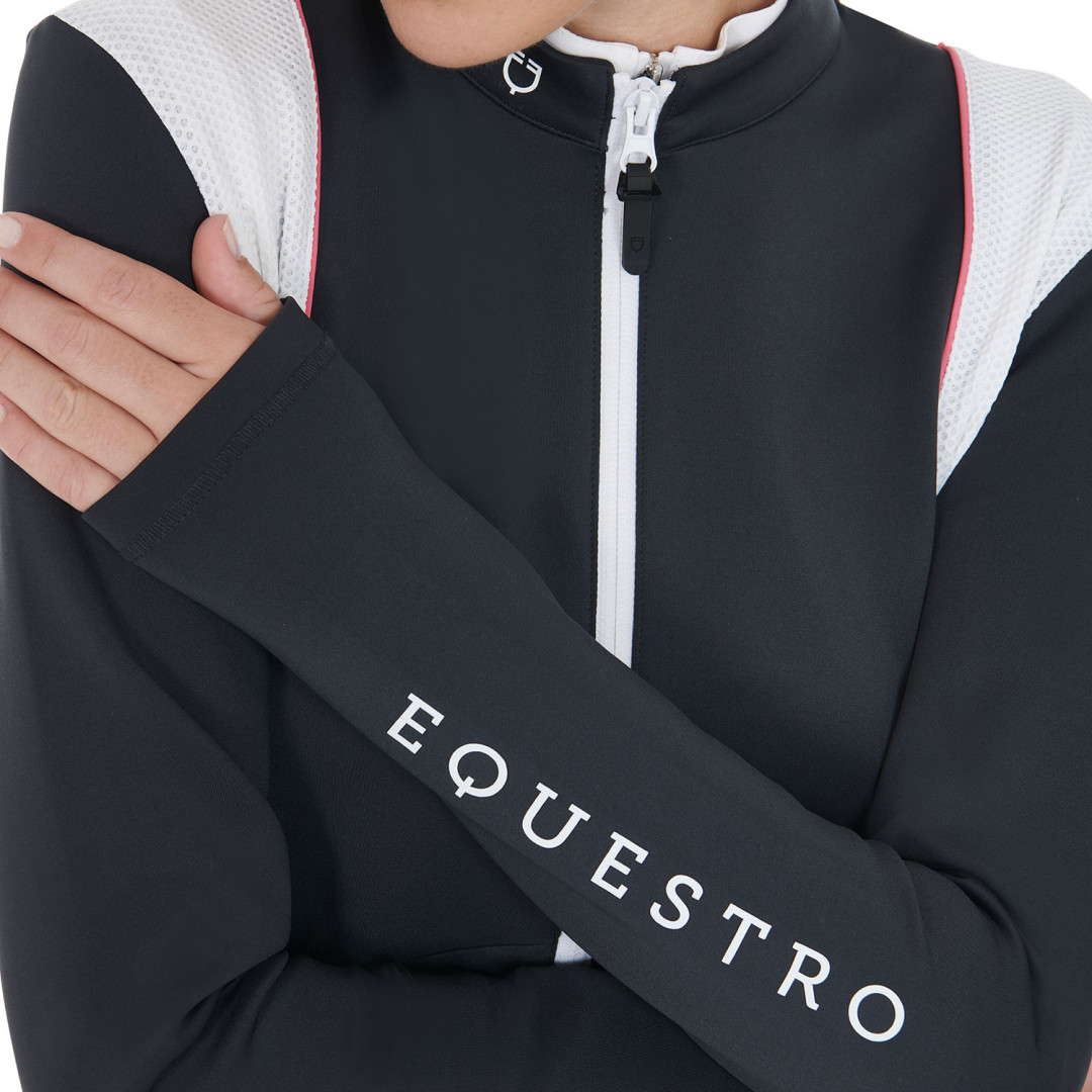 Sudadera con cuello redondo  Felpa Donna in Tessuto Tecnico Con Inserti Traforati 118,85 € Sudadera con cuello redondo  Felpa Donna in Tessuto Tecnico Con Inserti Traforati 118,85 €