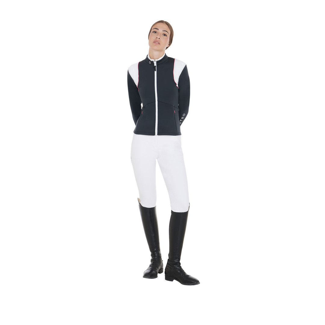 Sudadera con cuello redondo  Felpa Donna in Tessuto Tecnico Con Inserti Traforati 118,85 € Sudadera con cuello redondo  Felpa Donna in Tessuto Tecnico Con Inserti Traforati 118,85 €