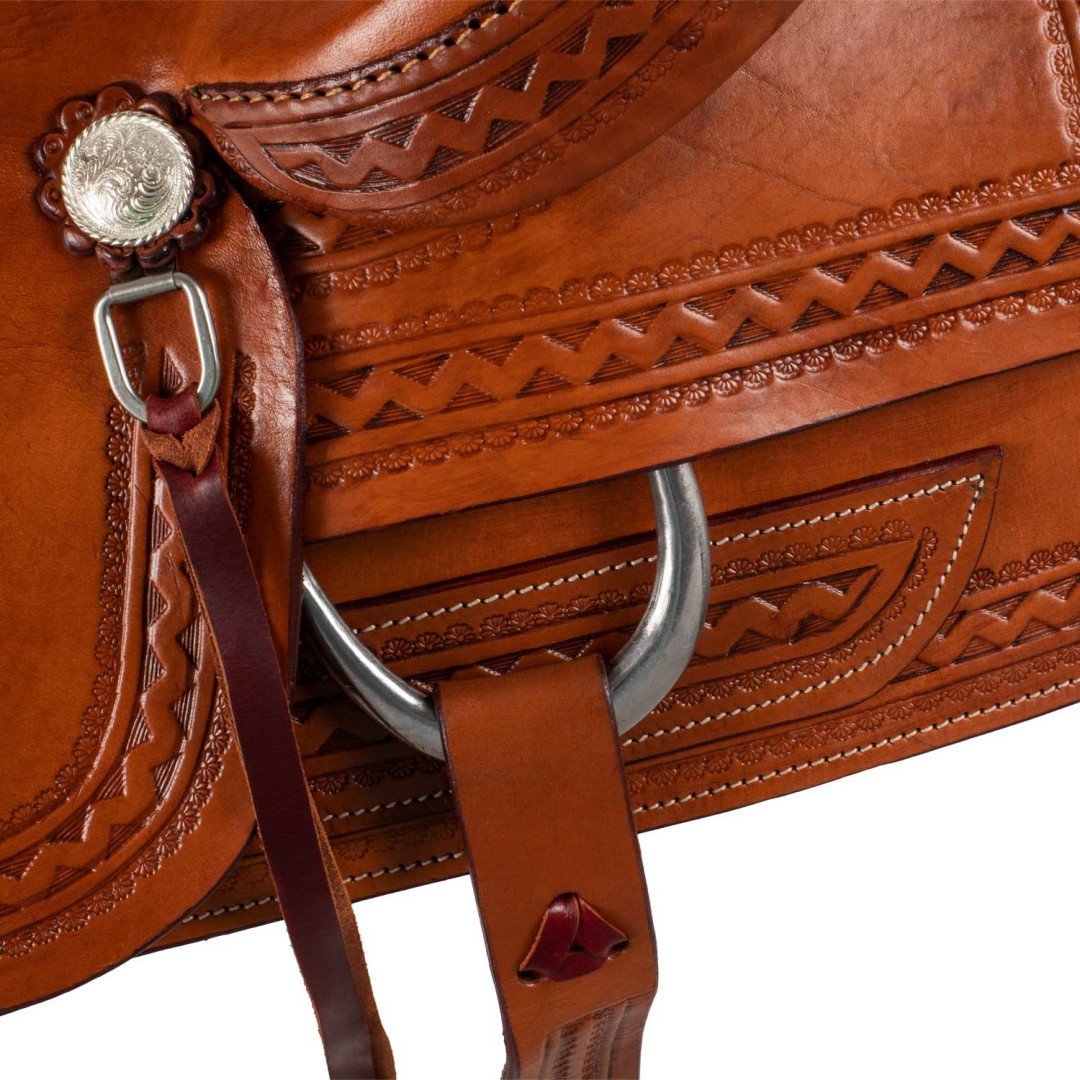 Sillas de sillas vaca de trabajo  Sella Western Wade Border Stamp 1,00 €