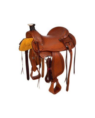 Work saddle  Western Wade Basket Tooling saddle 1,00 € Work saddle  Western Wade Basket Tooling saddle 1,00 €