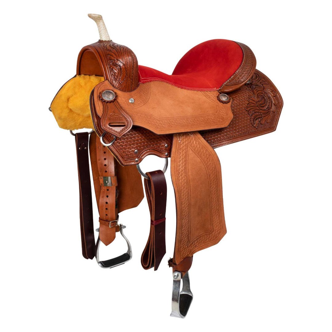 Barrel saddle  saddle Barrel Basket Tooling Red Seat 1,00 €