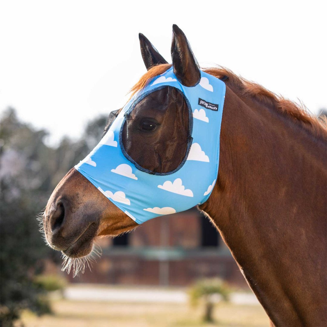 Fly Masks Maschera Anti Mosche in Lycra Con Retina Copriorecchie 27,46&nbsp;€