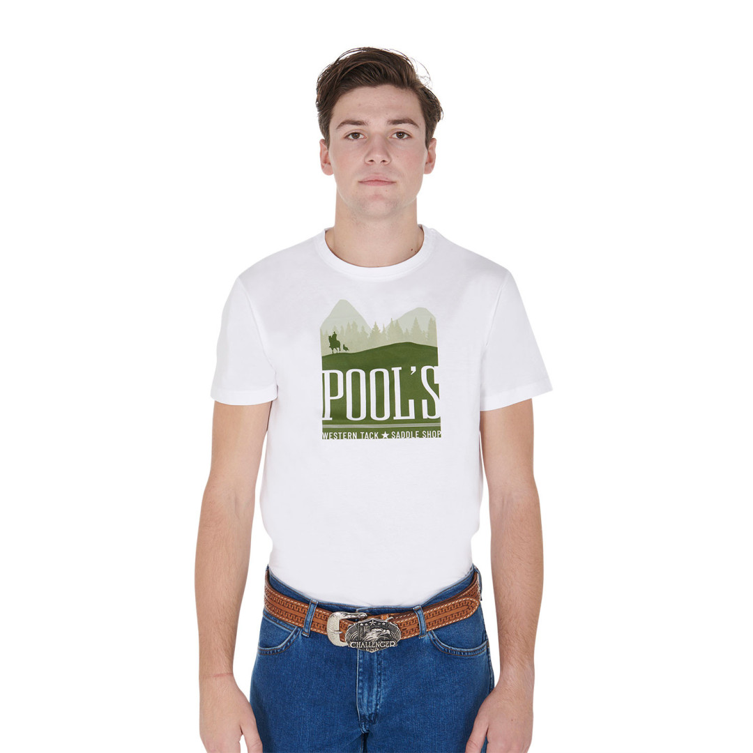 T-Shirt  Herren-T-Shirt aus Baumwolle mit Yellowstone-Print 44,18 € T-Shirt  Herren-T-Shirt aus Baumwolle mit Yellowstone-Print 44,18 €