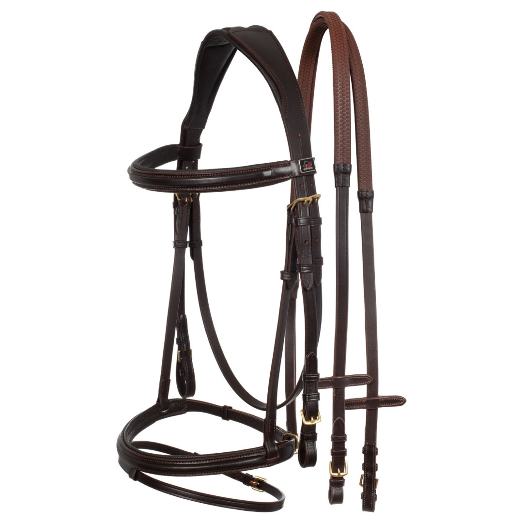 cabezadas  Testiera Modello Classic Padded 98,36 € cabezadas  Testiera Modello Classic Padded 98,36 €