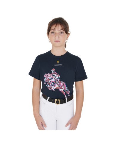 T-shirt  T-shirt bambini slim fit con stampa salto 45,00 €