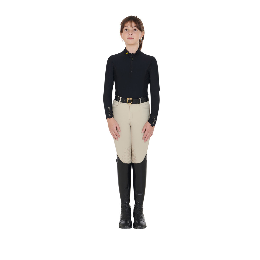 Wettkampfpolo Base layer bambina a manica lunga da allenamento 64,75 € Wettkampfpolo Base layer bambina a manica lunga da allenamento 64,75 €