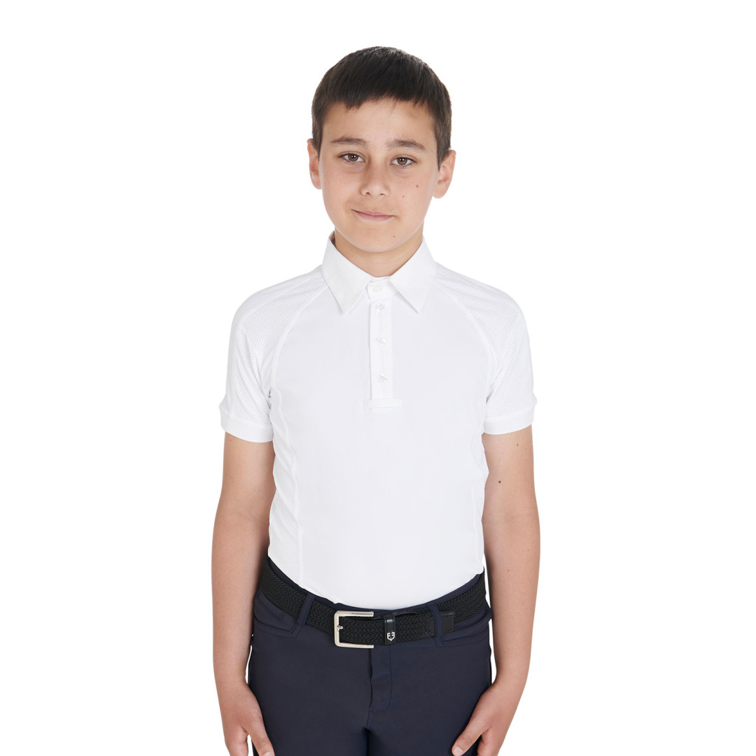 Polo da concorso  Polo bambino da concorso slim fit quattro bottoni 69,67 € Polo da concorso  Polo bambino da concorso slim fit quattro bottoni 69,67 €