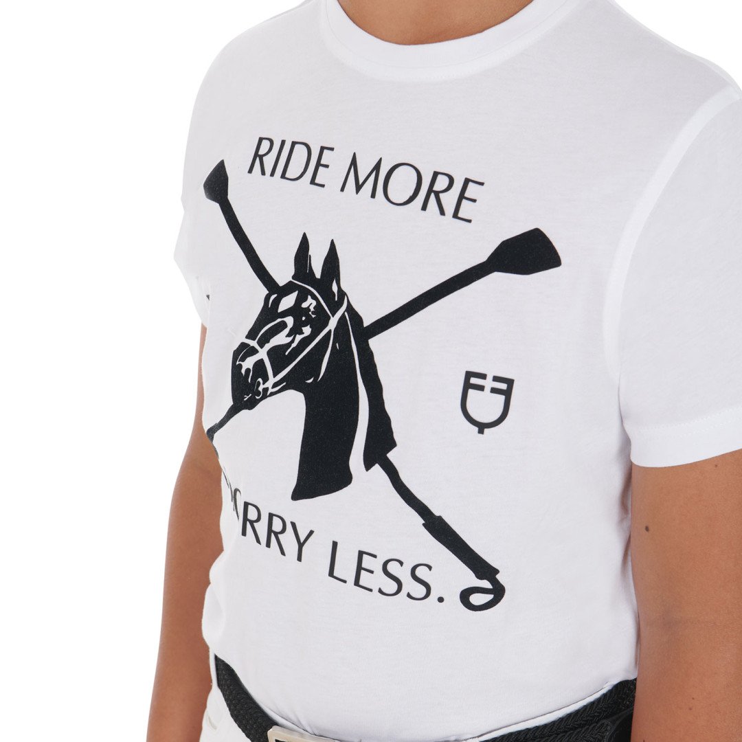 Camiseta  T-shirt bambini con stampa equestre 45,00 €