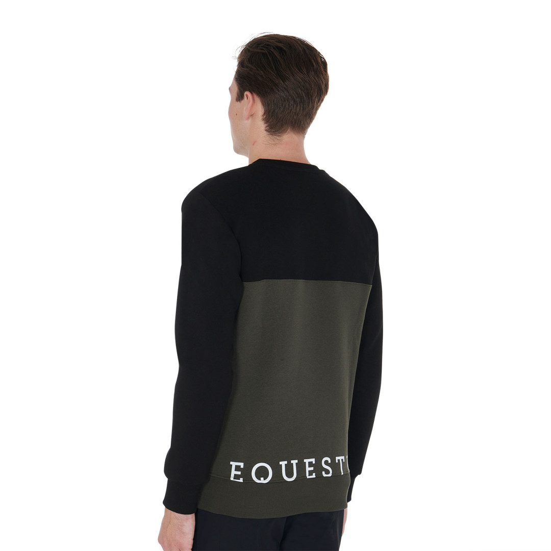 Sudadera con cuello redondo  Felpa uomo bicolore con girocollo 56,56 € Sudadera con cuello redondo  Felpa uomo bicolore con girocollo 56,56 €