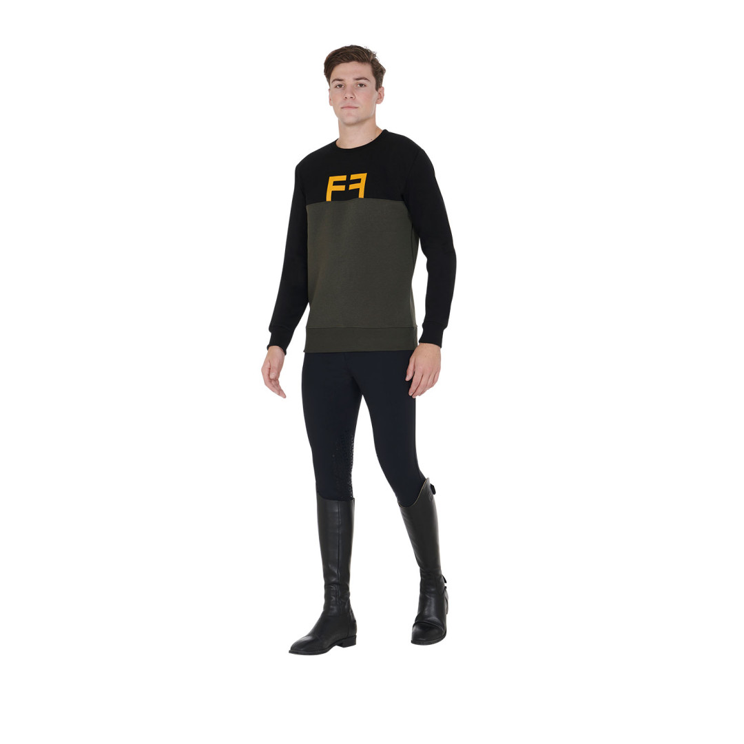 Sudadera con cuello redondo  Felpa uomo bicolore con girocollo 56,56 € Sudadera con cuello redondo  Felpa uomo bicolore con girocollo 56,56 €