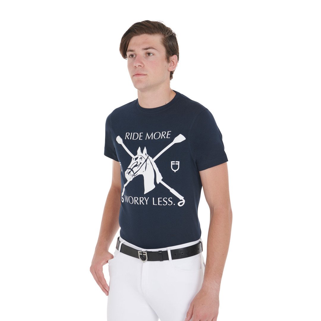 T-shirt Uomo Monta Inglese  T-shirt uomo slim fit con stampa equestre 48,36 €