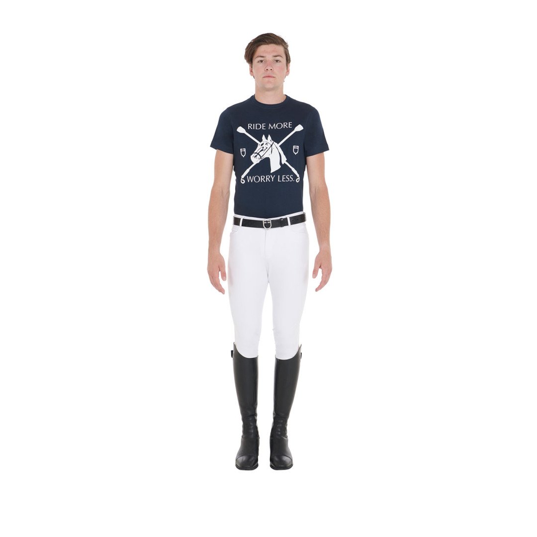 T-shirt Uomo Monta Inglese  T-shirt uomo slim fit con stampa equestre 48,36 €