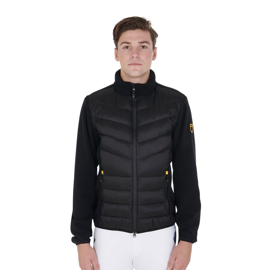 Sudadera con cuello redondo  Felpa uomo in pile e nylon imbottito 118,85 € Sudadera con cuello redondo  Felpa uomo in pile e nylon imbottito 118,85 €