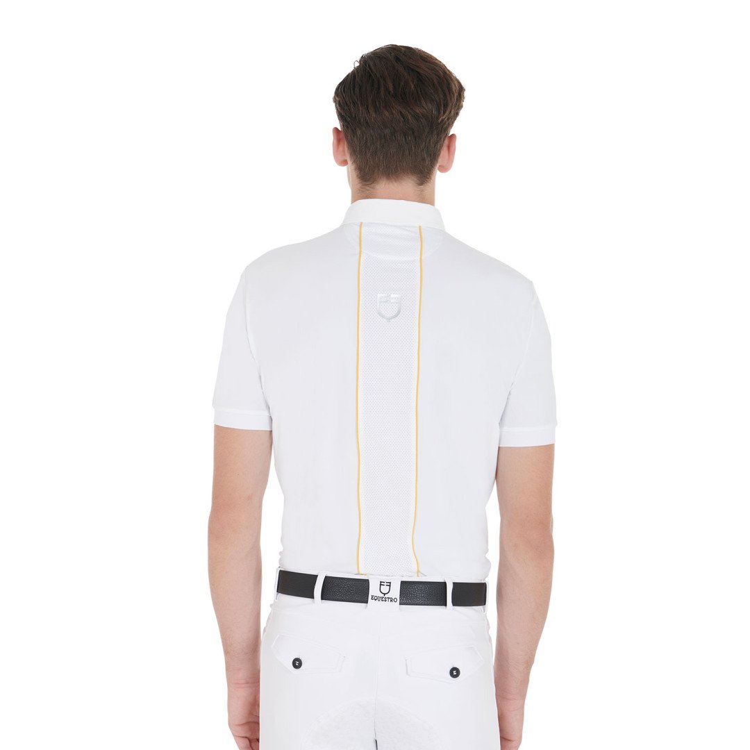 Pólo de competição  Polo Uomo Slim Fit Tessuto Tecnico Con Piping 86,07 €