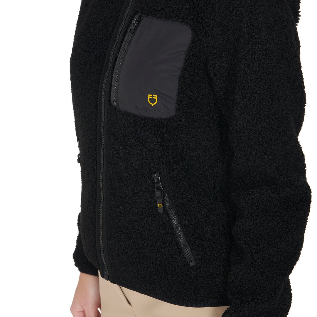 Kapuzenpullover Felpa Donna in Pile Ricciolo Con Tasca Frontale 118,85&nbsp;€