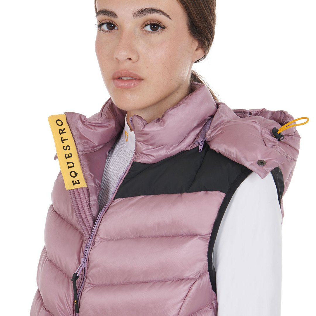 Sleeveless Giacca Smanicata Donna Imbottito Con Cappuccio Removibile 179,51&nbsp;€