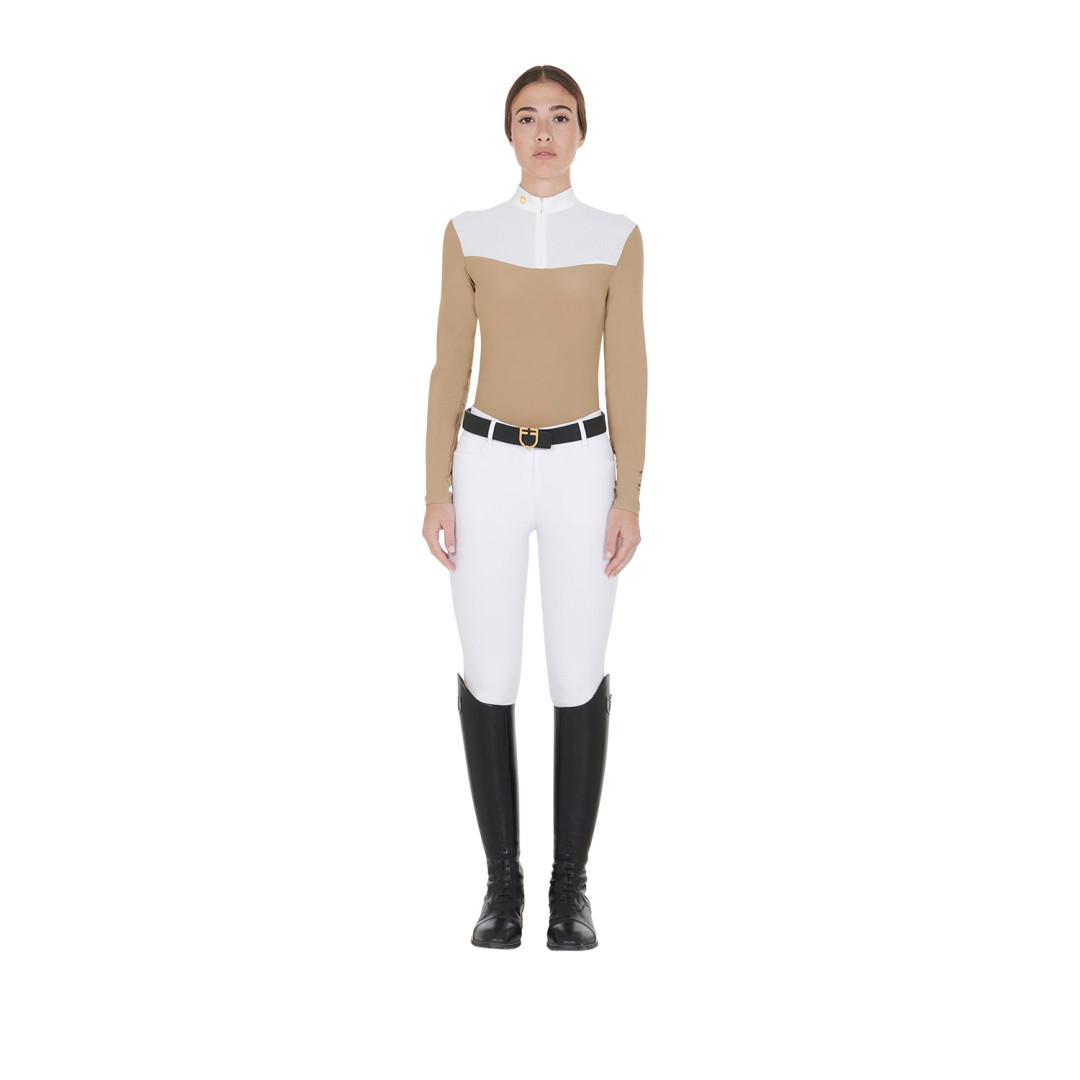 Polo de competición  Polo Donna Da Concorso in Tessuto Tecnico E Mesh 73,69 € Polo de competición  Polo Donna Da Concorso in Tessuto Tecnico E Mesh 73,69 €