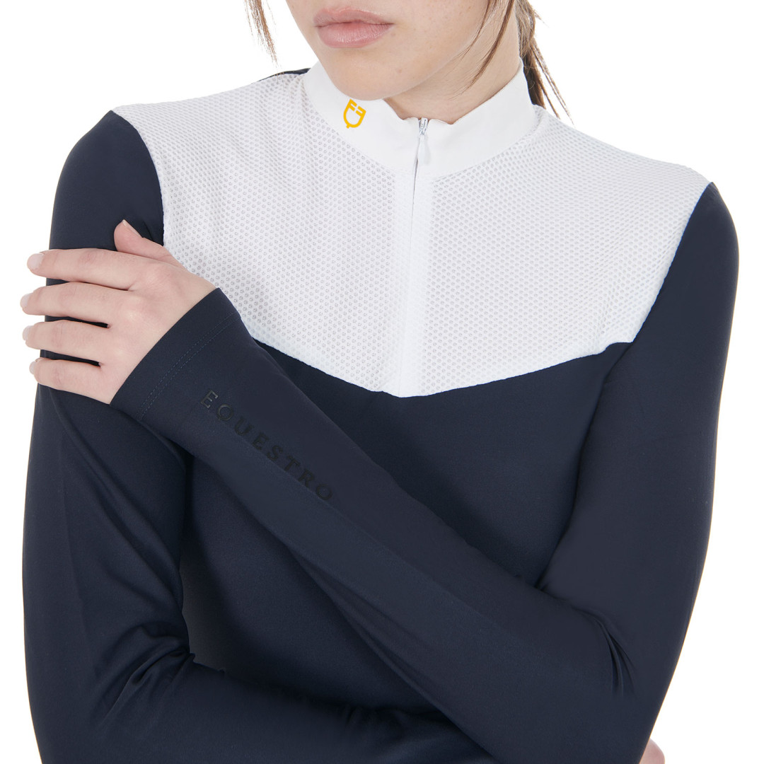 Polo de competición  Polo Donna Da Concorso in Tessuto Tecnico E Mesh 73,69 € Polo de competición  Polo Donna Da Concorso in Tessuto Tecnico E Mesh 73,69 €