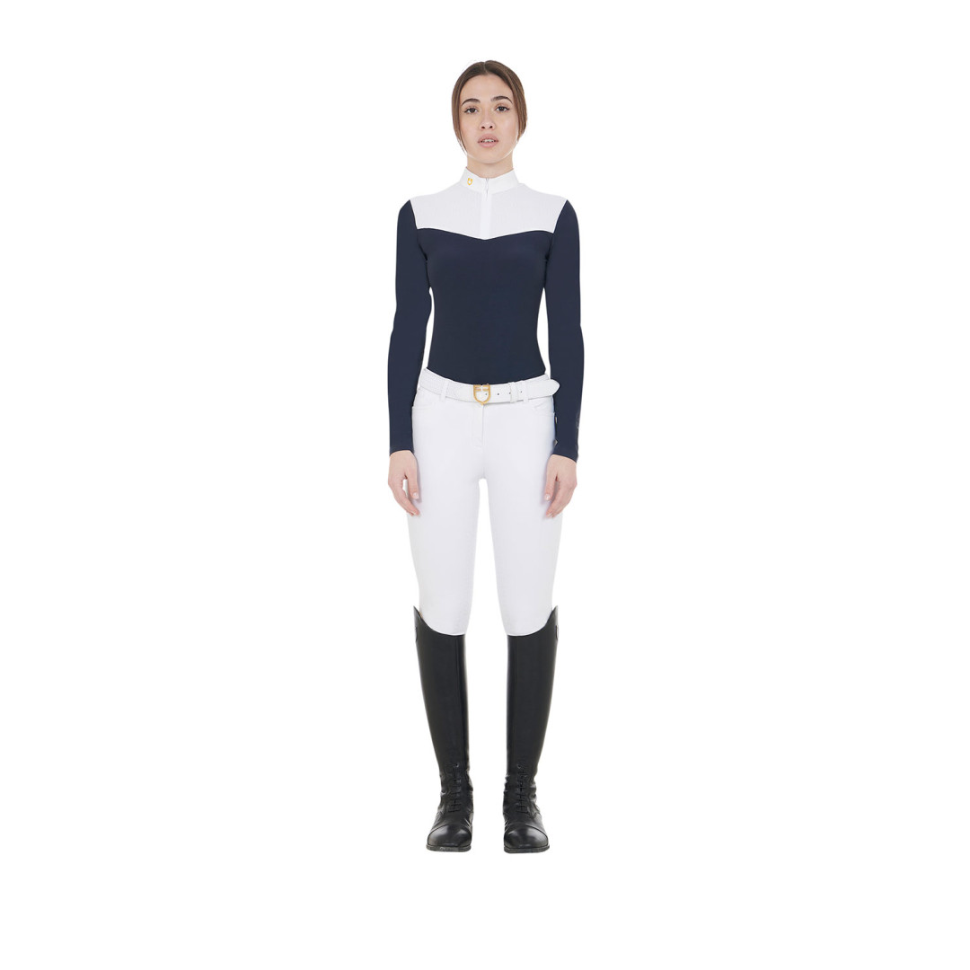 Polo de competición  Polo Donna Da Concorso in Tessuto Tecnico E Mesh 73,69 € Polo de competición  Polo Donna Da Concorso in Tessuto Tecnico E Mesh 73,69 €