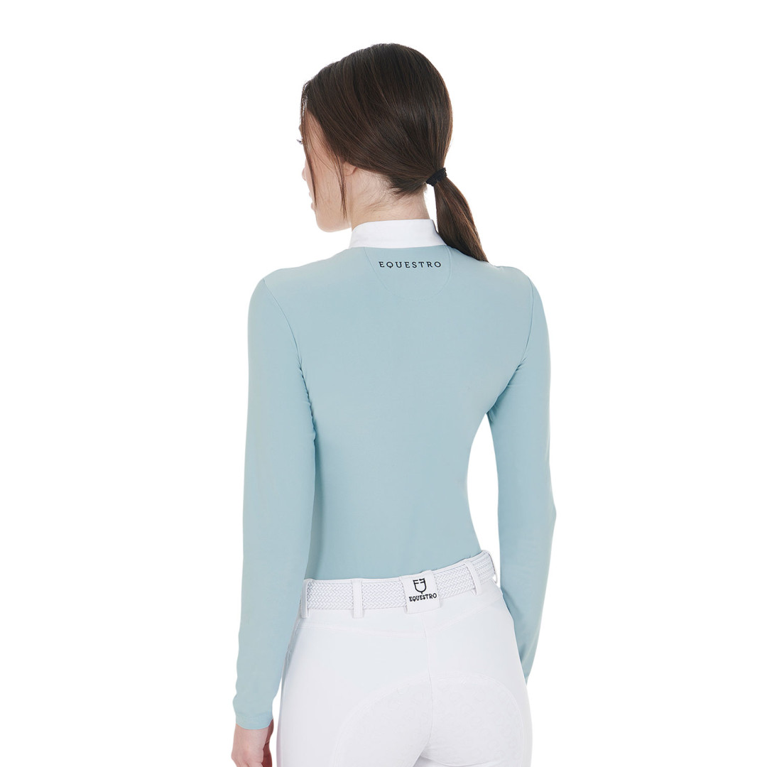 Polo de competición  Polo donna slim fit da concorso con bottoni 77,87 € Polo de competición  Polo donna slim fit da concorso con bottoni 77,87 €