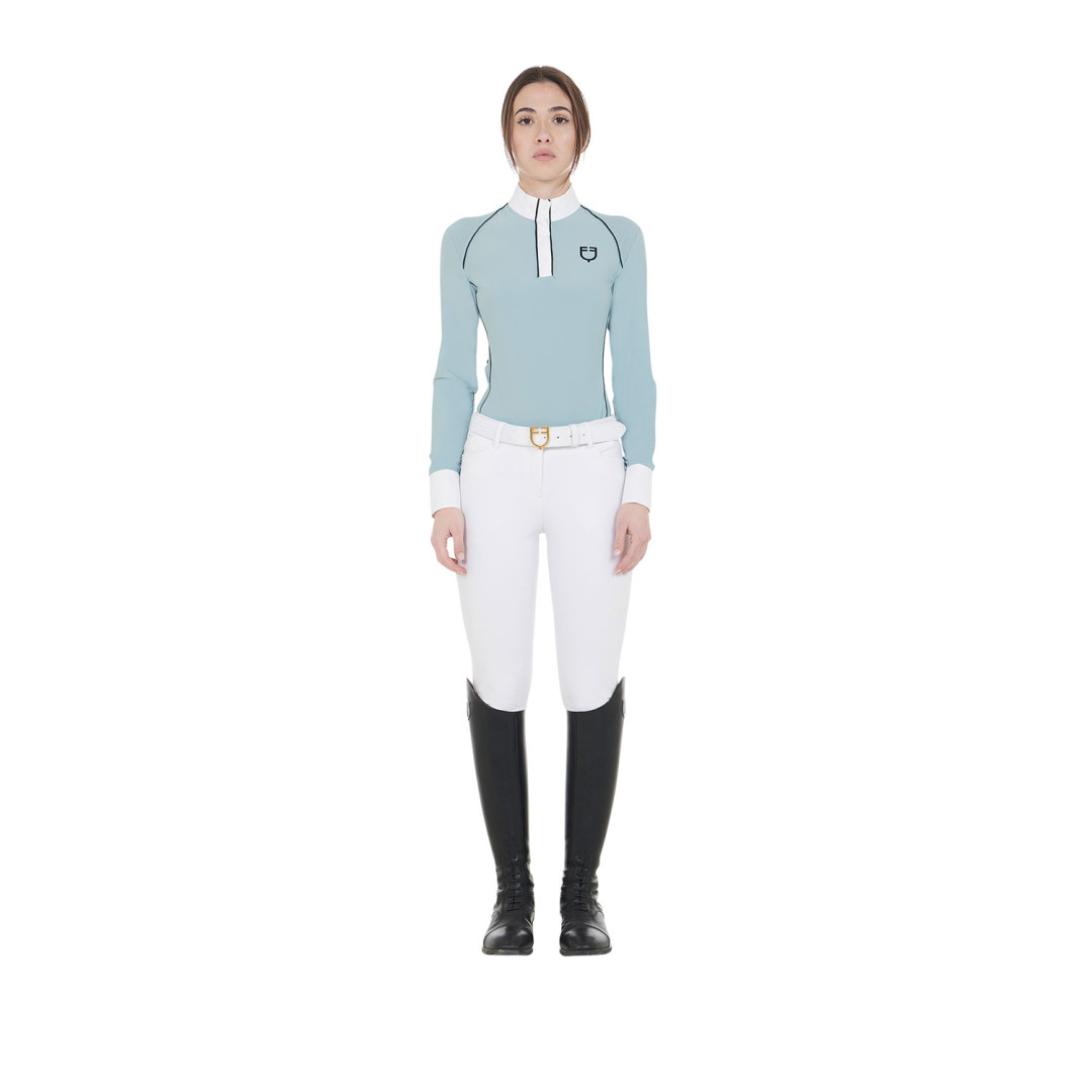 Polo de competición  Polo donna slim fit da concorso con inserti in mesh 81,96 € Polo de competición  Polo donna slim fit da concorso con inserti in mesh 81,96 €