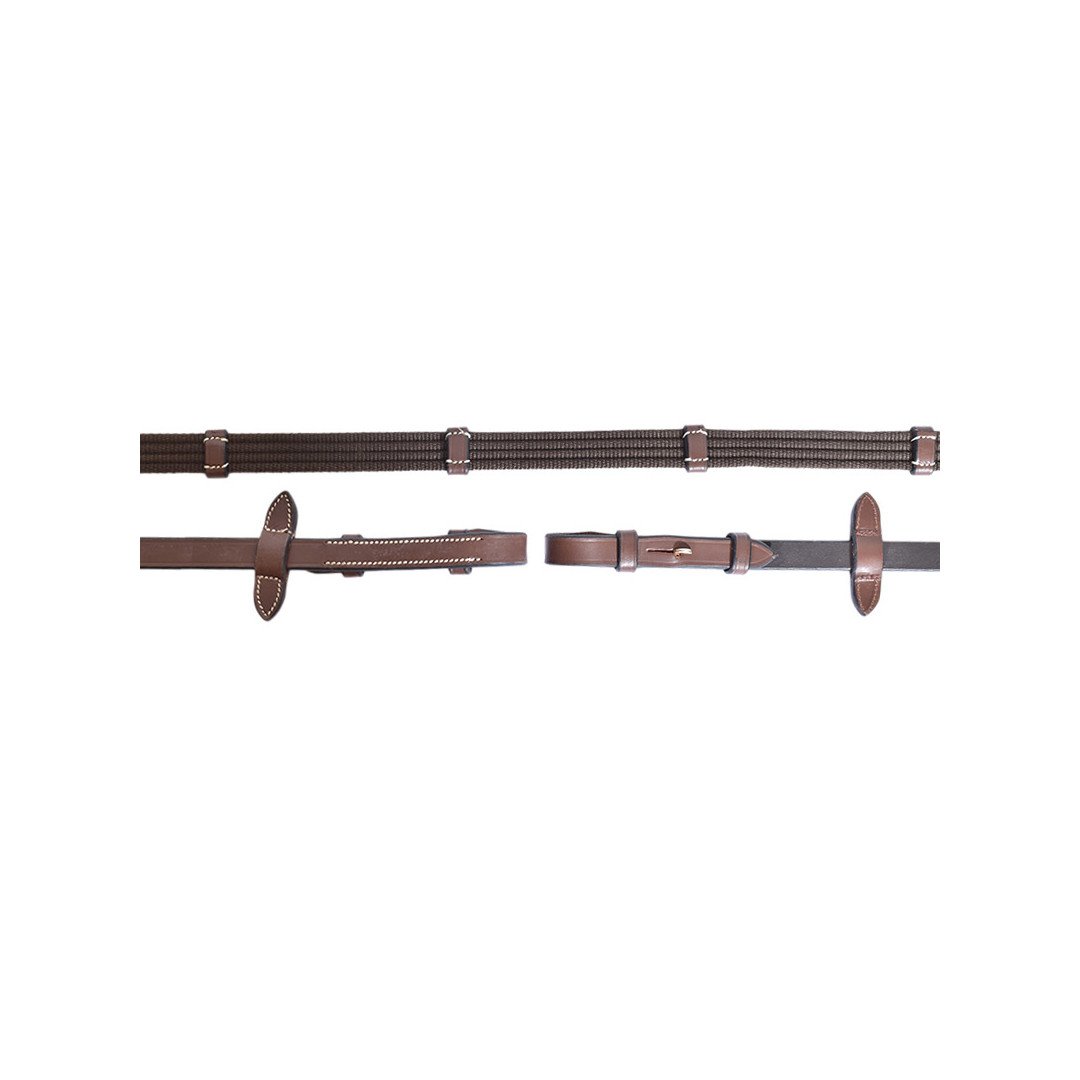 rédeas Equipe de algodão "Emporio" com ponteira de couro Rédeas 45,08&nbsp;€