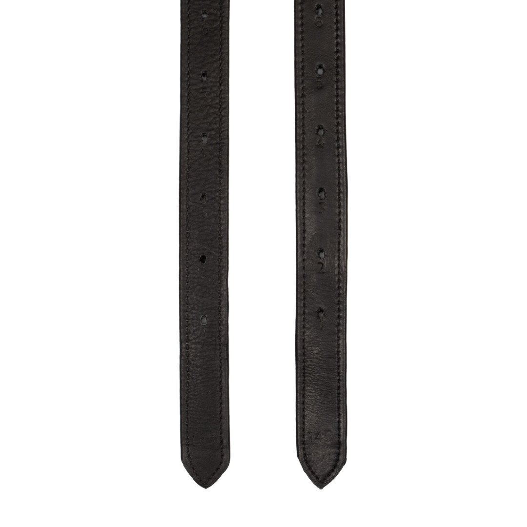 Staffili Monta Inglese  STAFFILI CUOIO CAPSULA INOX 145CM 30,74 €