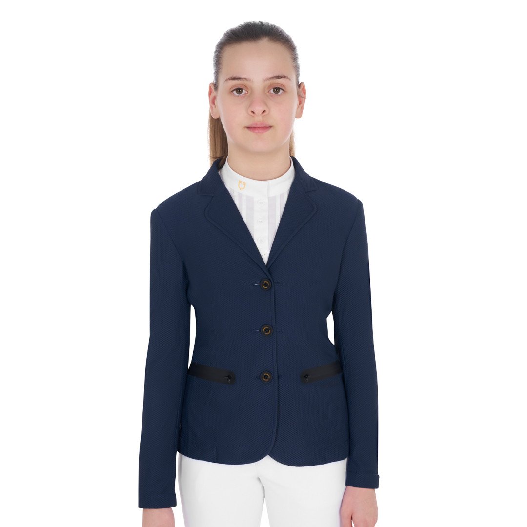 Chaquetas de competición y frac Giacca bambina da concorso tre bottoni traforata 143,44&nbsp;€