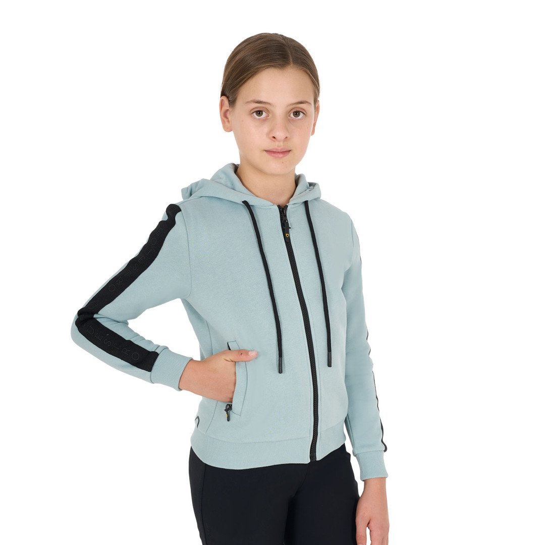 Felpa con cappuccio Bambini Monta Inglese  Felpa bambina full zip con pile interno 81,15 €