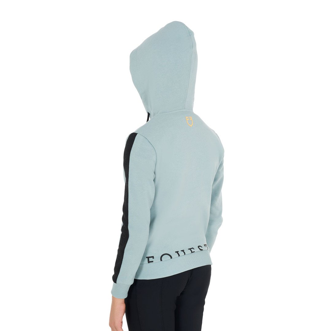 Hoodie  full zip girl sweatshirt with internal fleece 81,15 €