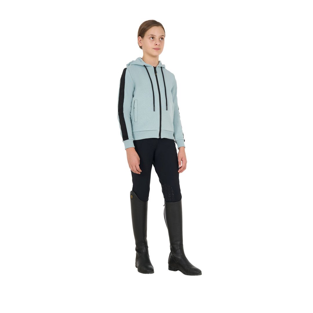 Kapuzenpullover  Mädchen-Sweatshirt mit full Reißverschluss und Innenfleece 81,15 €