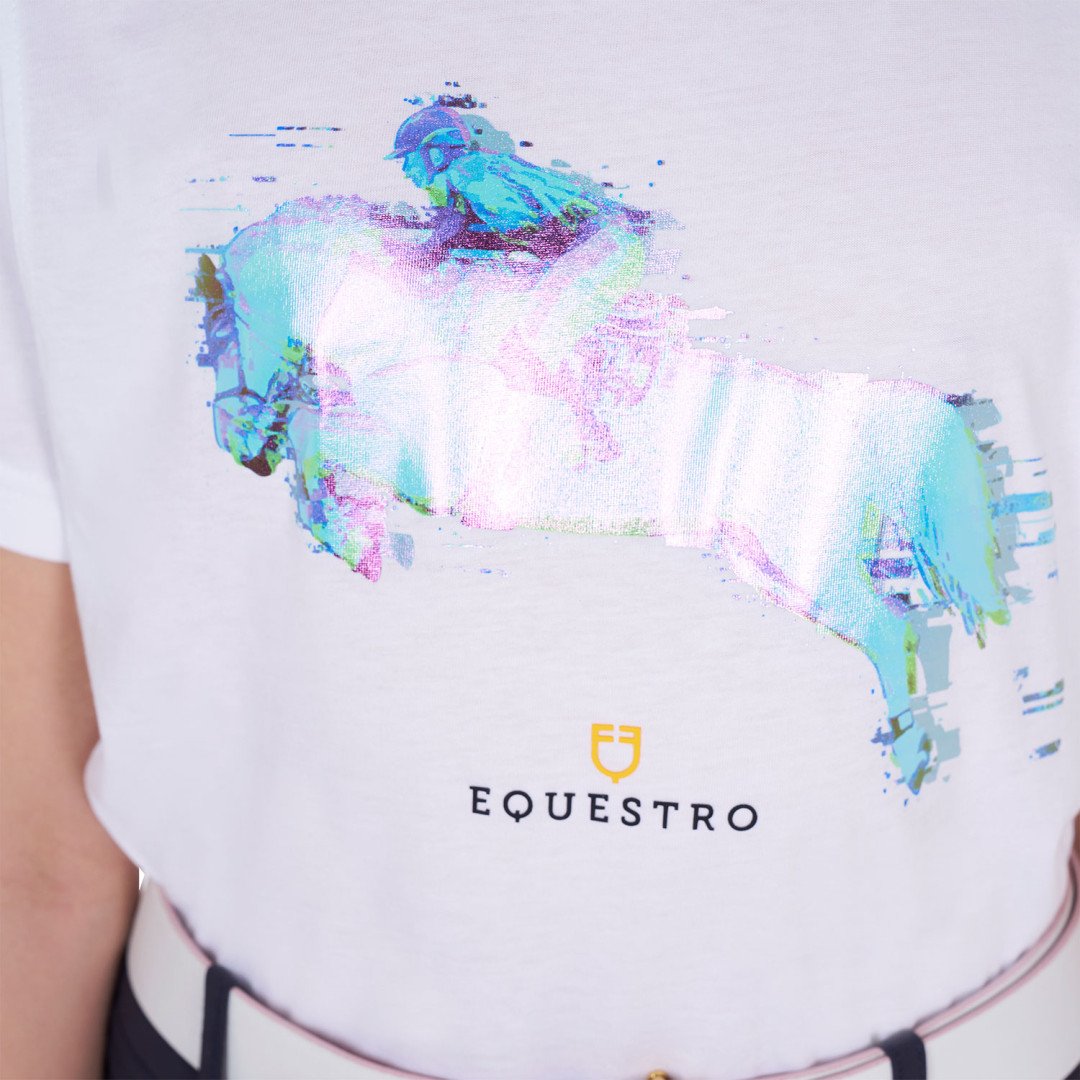 T-shirt  T-shirt bambina slim fit stampa Jump 48,36 €