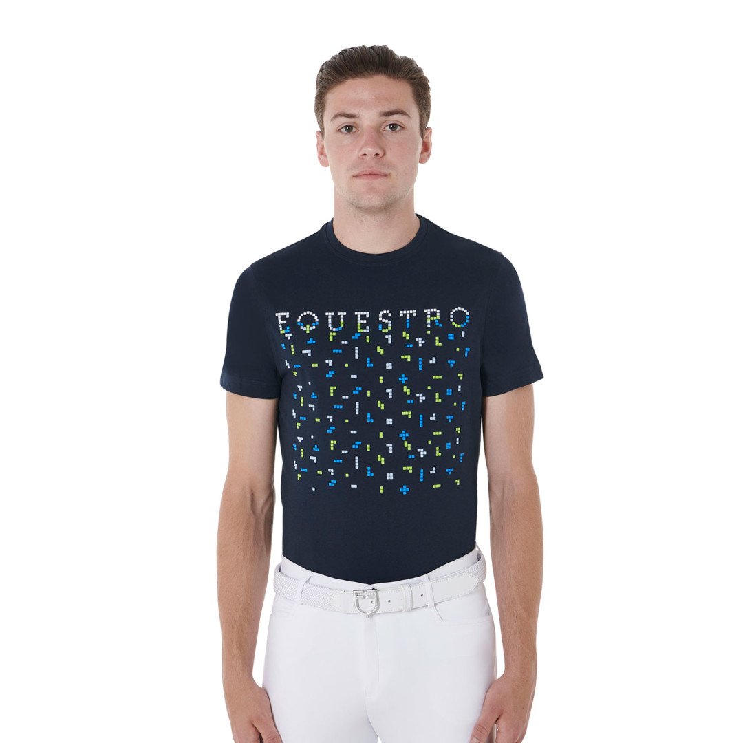 T-Shirt  slim fit Herren-T-Shirt mit Tetris-Aufdruck 56,56 €