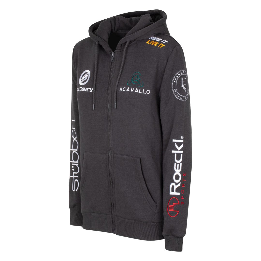 Capuz Moletom feminino com patches multilogo 97,54&nbsp;€