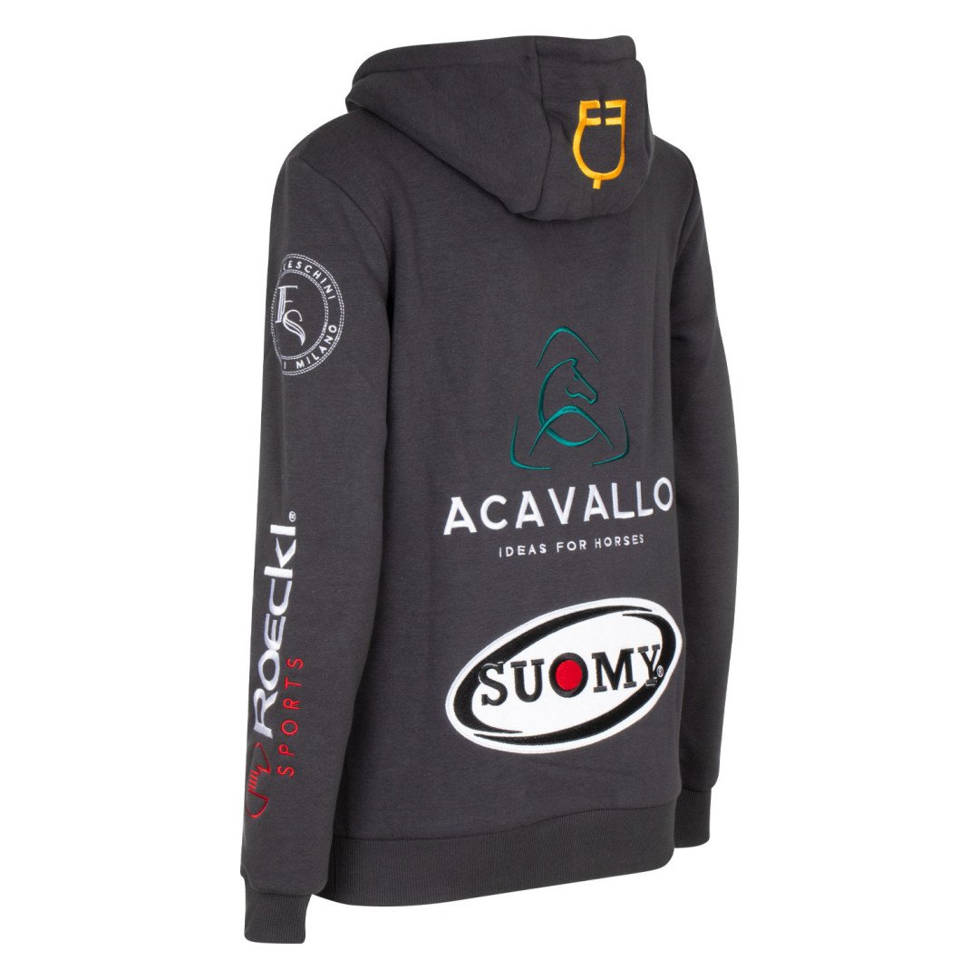 Capuz Moletom feminino com patches multilogo 97,54&nbsp;€